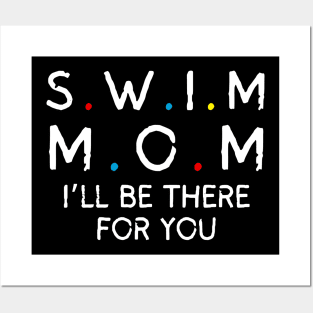 Swim Mom Posters and Art